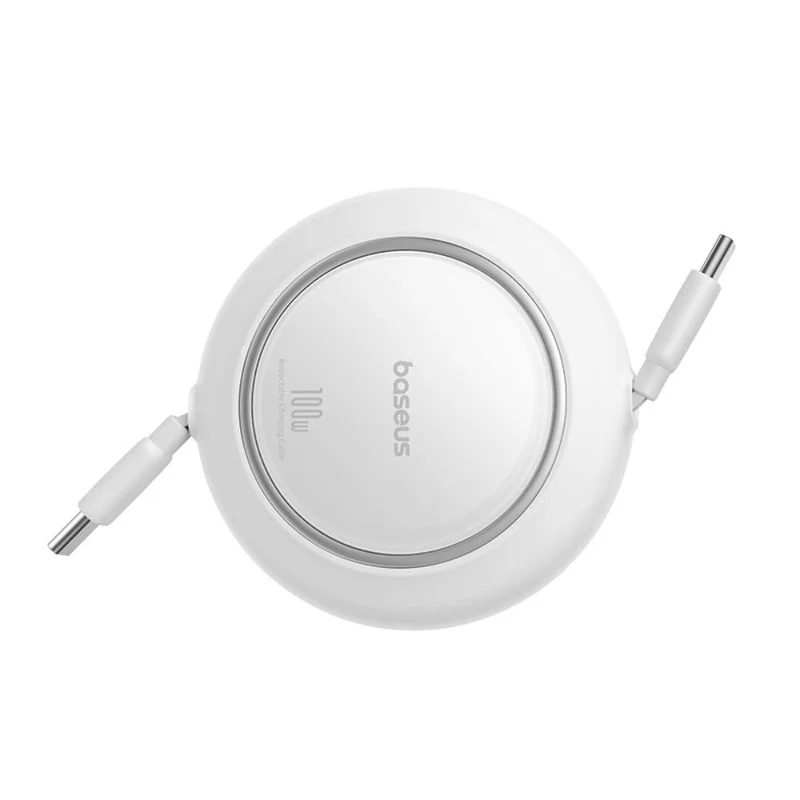 Кабель Baseus, USB-C->C F2P 100W 1.5m, White (BAS-P1036450021301) 3