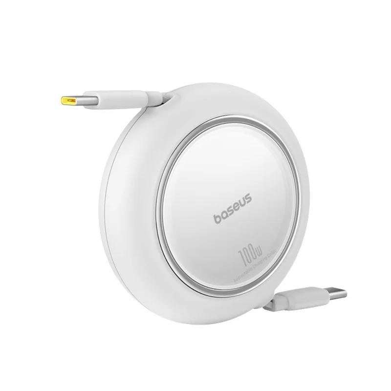 Кабель Baseus, USB-C->C F2P 100W 1.5m, White (BAS-P1036450021301) 4