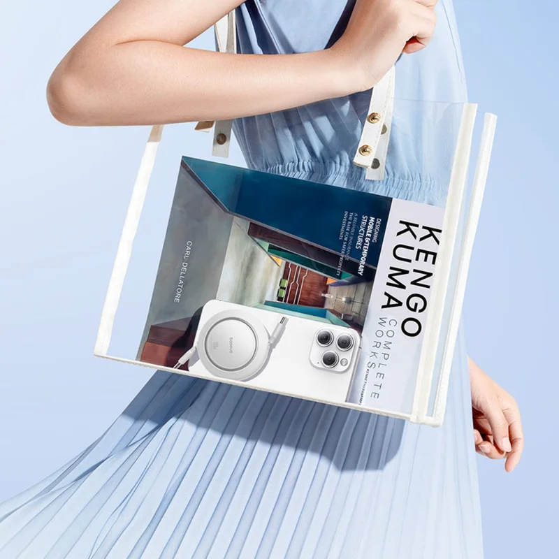 Кабель Baseus, USB-C->C F2P 100W 1.5m, White (BAS-P1036450021301) 7