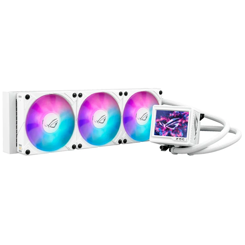 Система жидкостного охлаждения для CPU ASUS ROG RYUJIN III 360 WHT EXTREME ARGB White 3