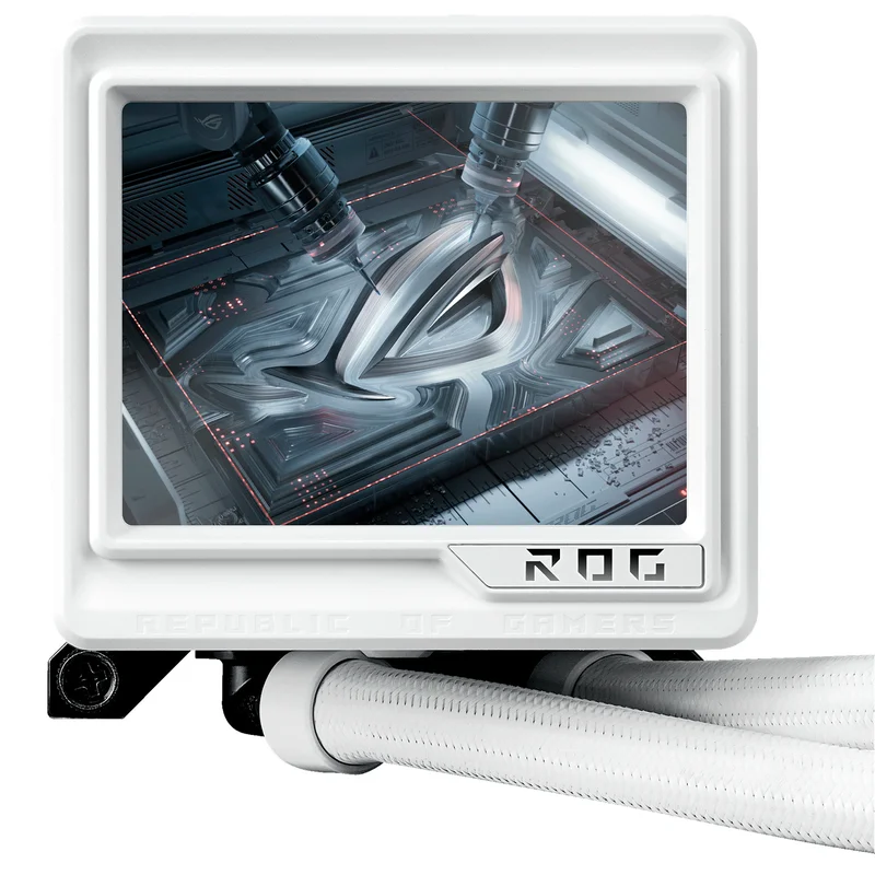 Система жидкостного охлаждения для CPU ASUS ROG RYUJIN III 360 WHT EXTREME ARGB White 5