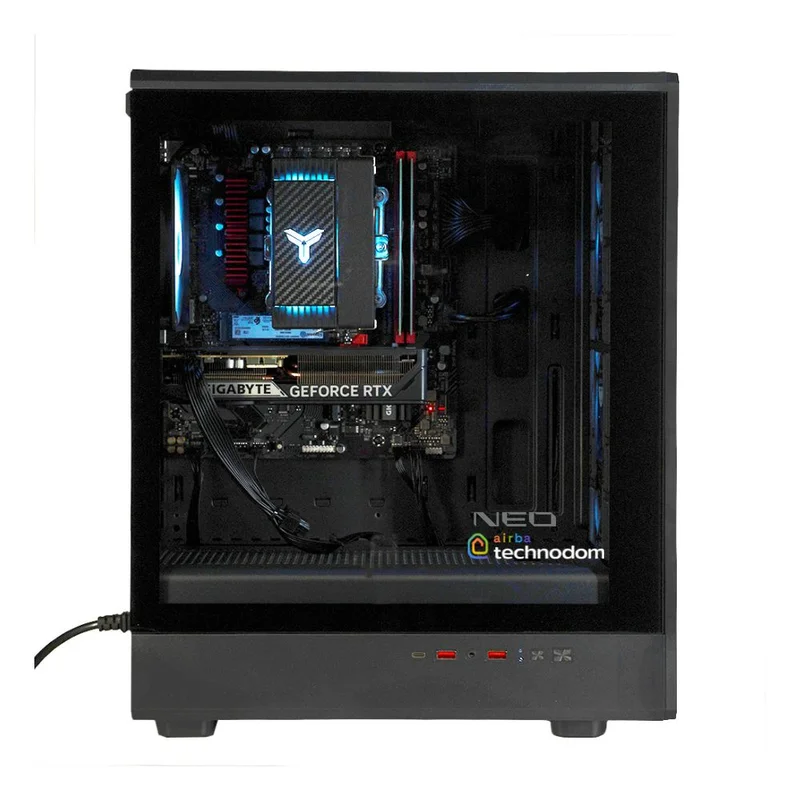 Игровой компьютер Neo Game 74  (Ci5 13400F/RTX 5060 OC 8GB/32GB/SSD 1TB/B760M/Cougar Airface) 2
