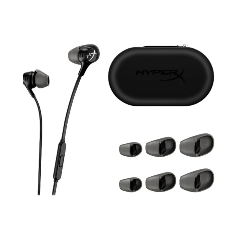 Наушники с микрофоном, HyperX, 70N24AA, Cloud Earbuds II Black 3