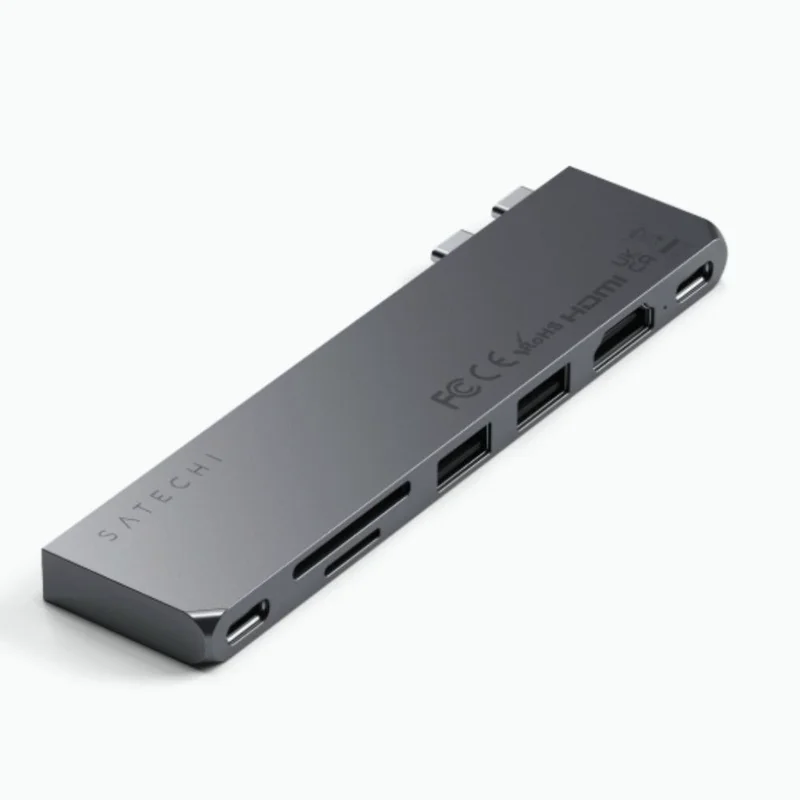 Адаптер Satechi Pro Hub Slim, темносерый 2