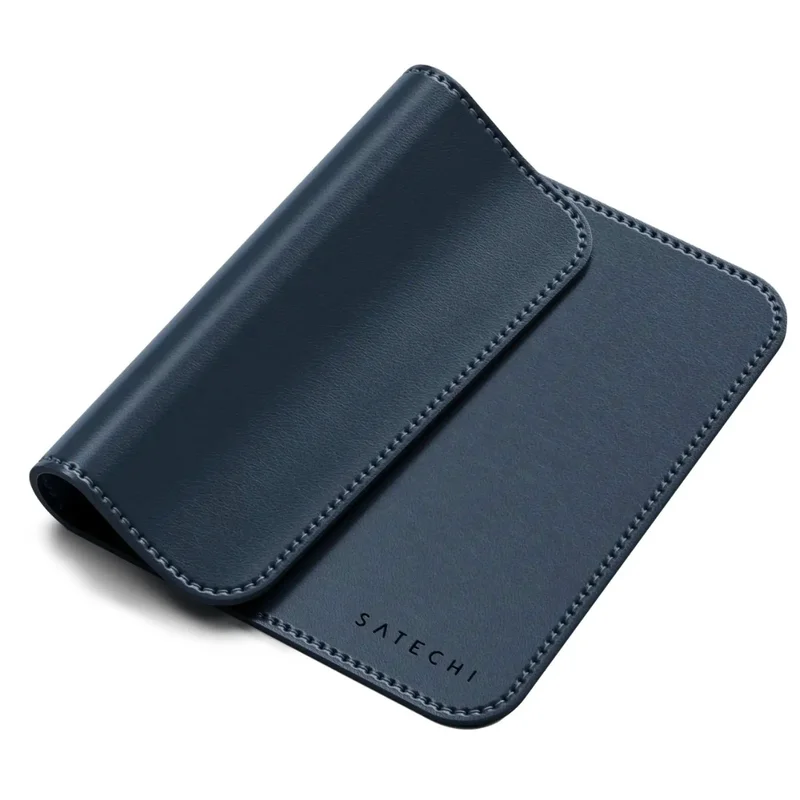 Коврик для мыши Satechi Vegan-Leather Premium Mouse Pad, голубой 4