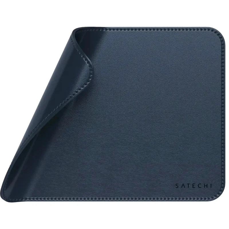 Коврик для мыши Satechi Vegan-Leather Premium Mouse Pad, голубой 5