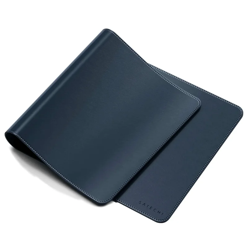 Коврик для клавиатуры Satechi Vegan-Leather Premium Desk Mat, голубой 8