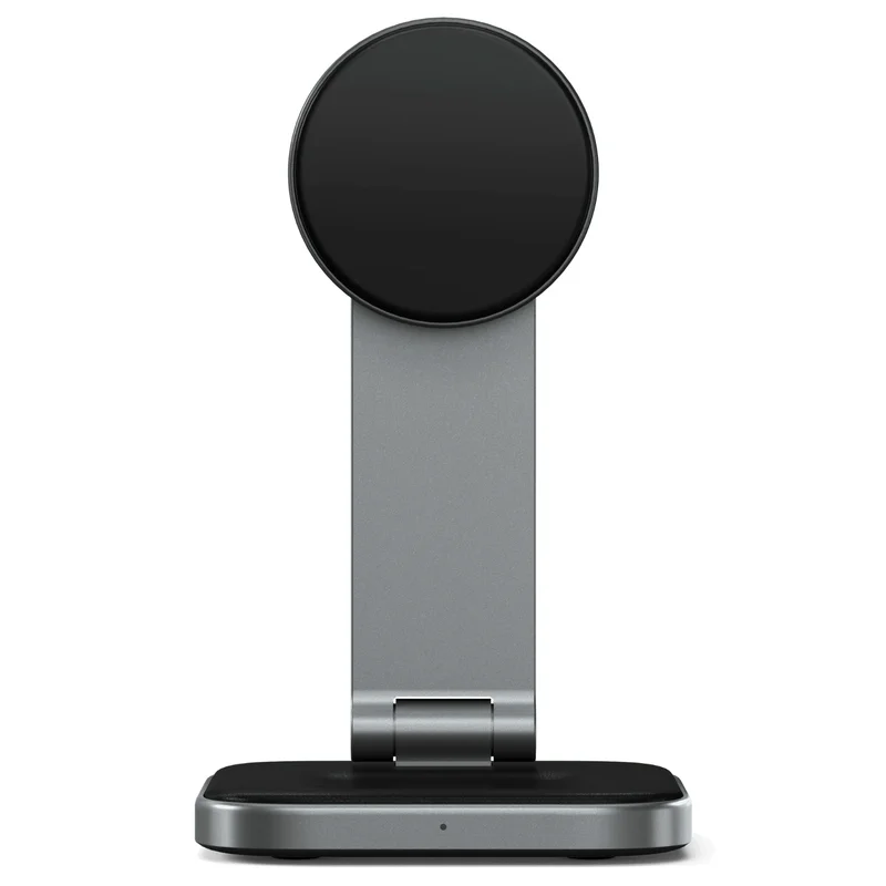 Беспроводная зарядка Satechi 2-in-1 Qi2 Wireless Charging Stand 3