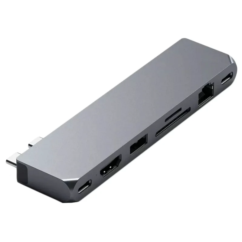 Мультипортовый адаптер Satechi Pro Hub Max, Space Gray 2
