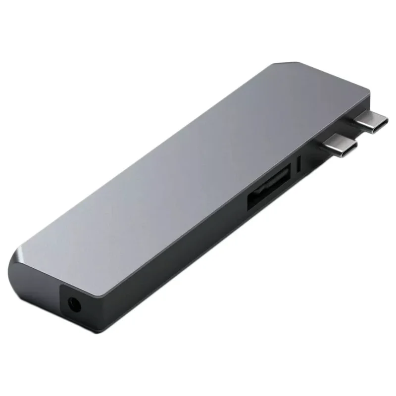 Мультипортовый адаптер Satechi Pro Hub Max, Space Gray 3