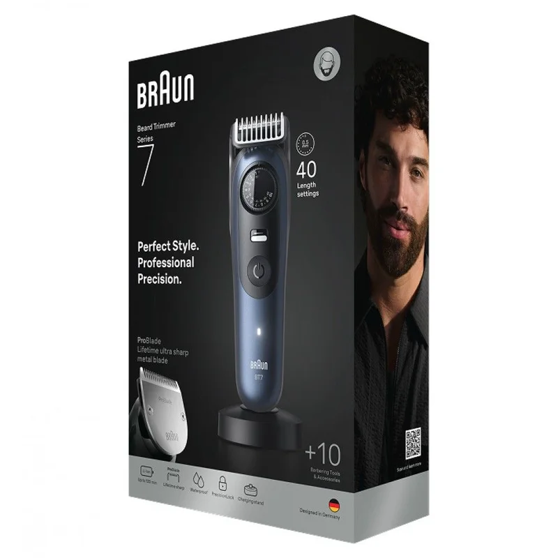 Триммер Braun BT-7540 BlkDpBlu 7