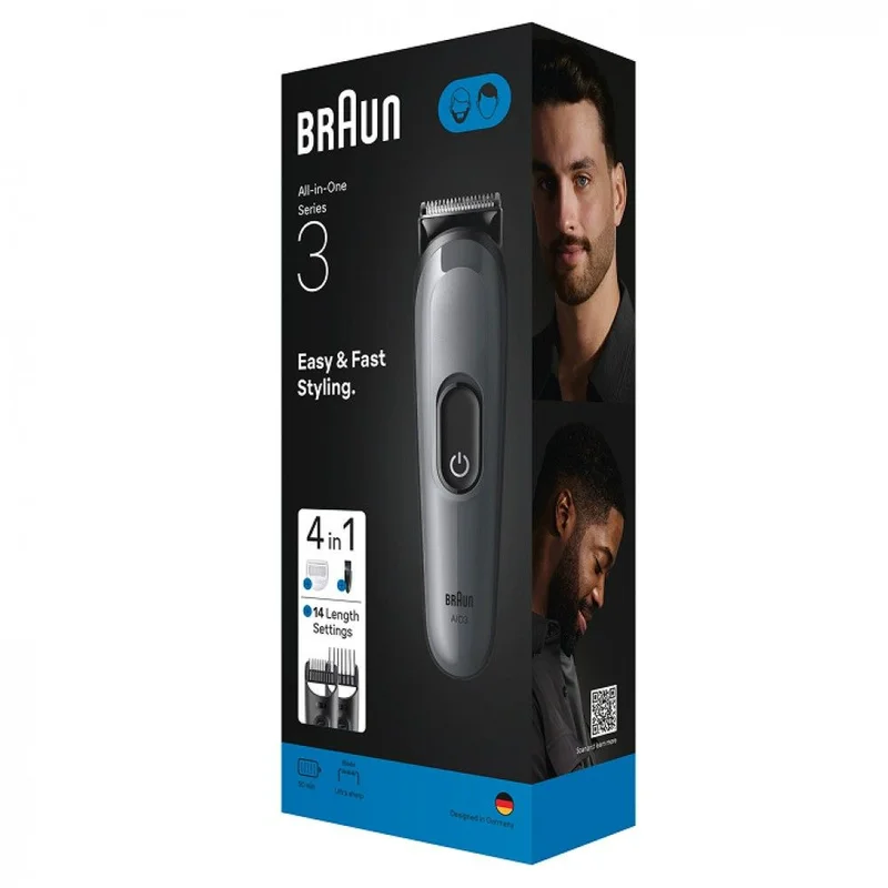 Триммер Braun AIO-3500 MSGREY 4