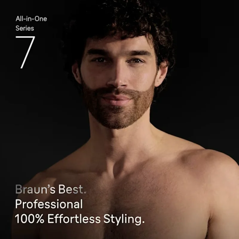 Триммер Braun AIO-7540 BlkDpBlu 5