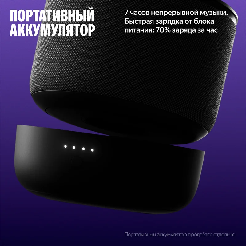 Умная колонка Яндекс Станция Мини 3 Про, Черный (YNDX-00059) 7