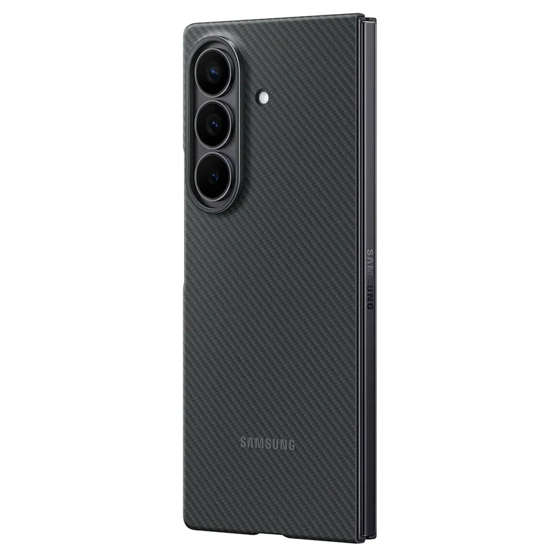 Чехол для смартфона Samsung Galaxy Z Fold7 Carbon Shield Case Black (EF-XF966SBEGRU) 4