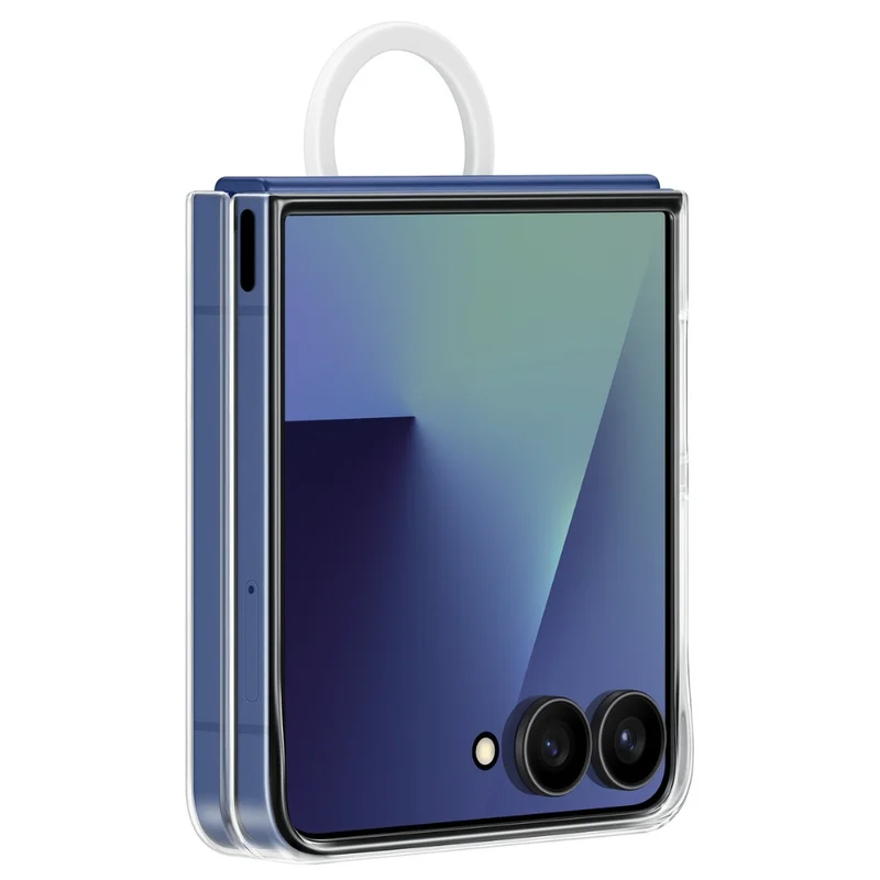 Чехол для смартфона Samsung Galaxy Z Flip7 Ring Case (Silicone) (EF-QF766CTEGRU) 2