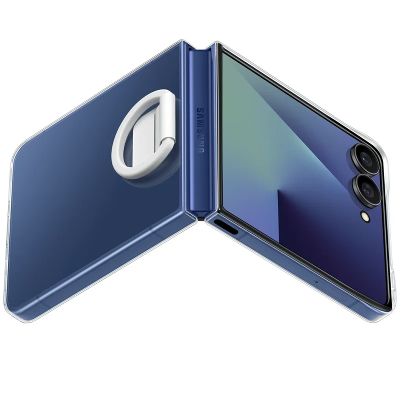 Чехол для смартфона Samsung Galaxy Z Flip7 Ring Case (Silicone) (EF-QF766CTEGRU) 4