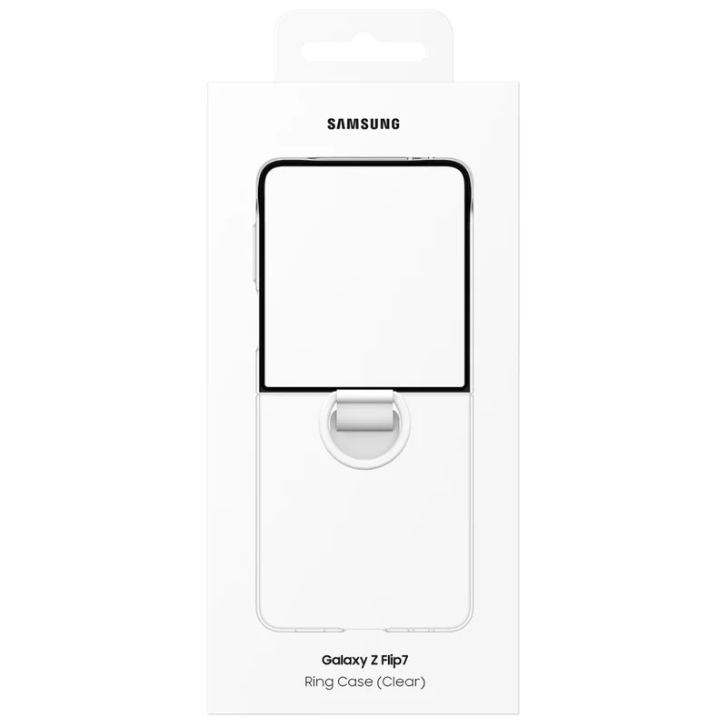 Чехол для смартфона Samsung Galaxy Z Flip7 Ring Case (Silicone) (EF-QF766CTEGRU) 5