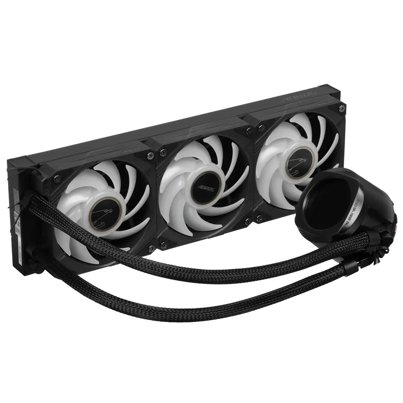 Система жидкостного охлаждения для CPU Gigabyte AORUS WATERFORCE X II 360I ARGB White 2