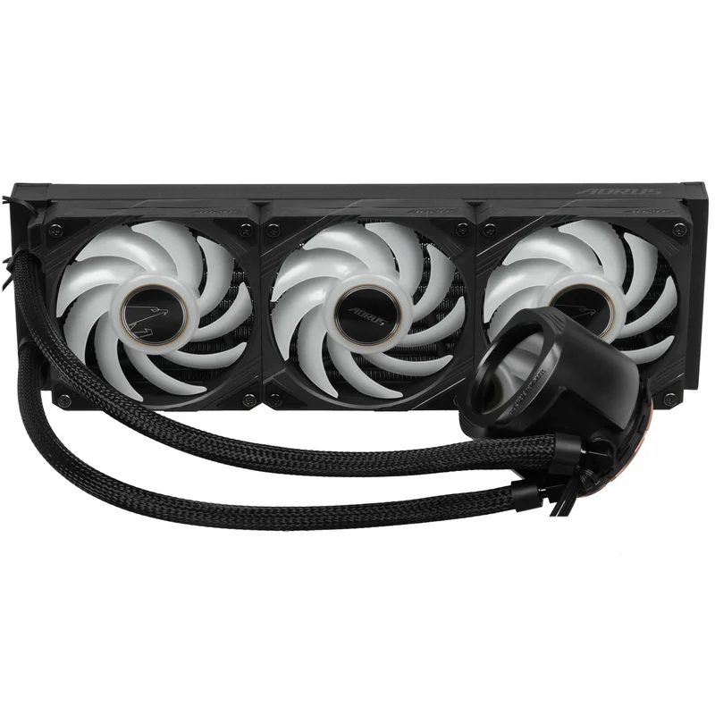 Система жидкостного охлаждения для CPU Gigabyte AORUS WATERFORCE X II 360I ARGB White 3