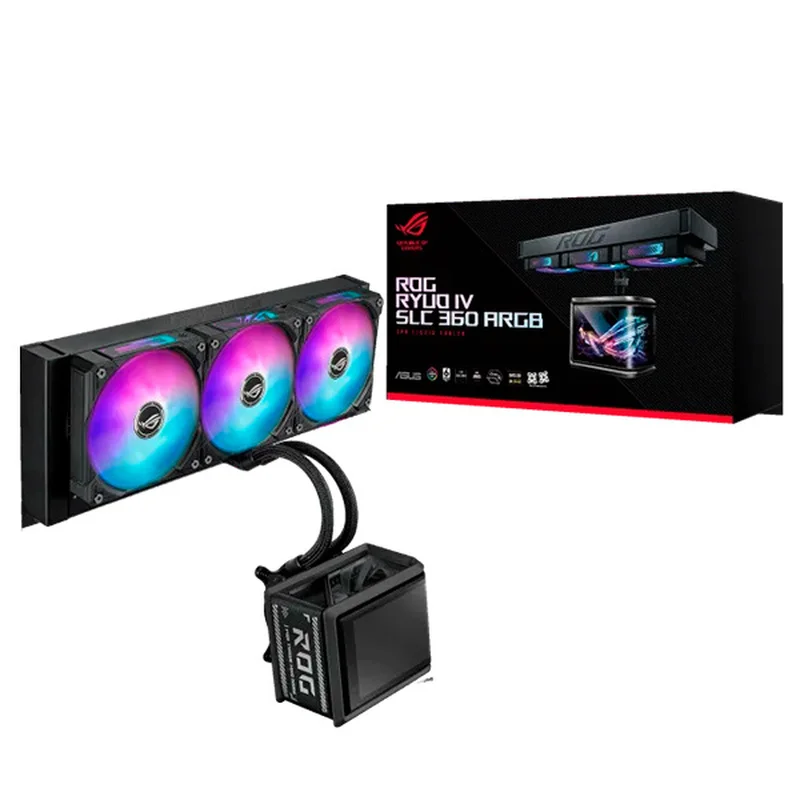 Система жидкостного охлаждения для CPU ASUS ROG Ryuo IV SLC 360 ARGB Black 6