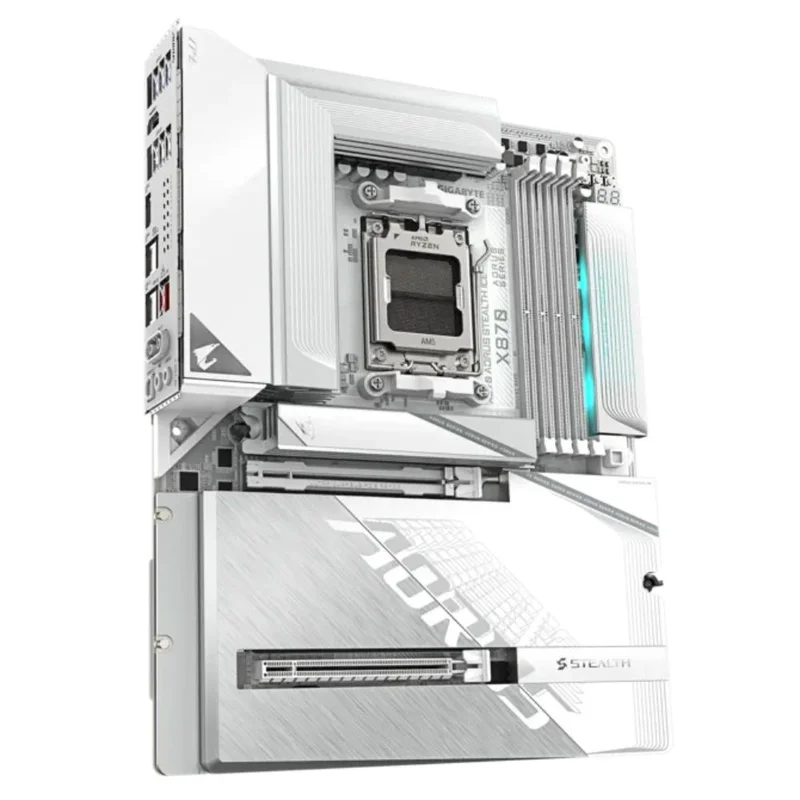 Материнская плата Gigabyte X870 A STEALTH ICE X870 AM5 4DDR5 2xPCI-Ex16 (HDMI) ATX 3