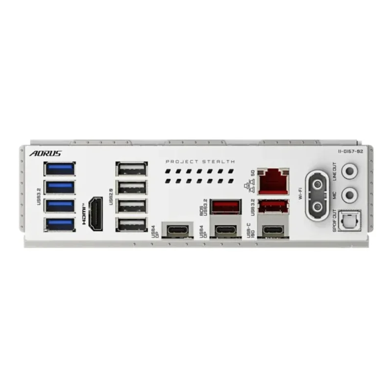 Материнская плата Gigabyte X870 A STEALTH ICE X870 AM5 4DDR5 2xPCI-Ex16 (HDMI) ATX 5