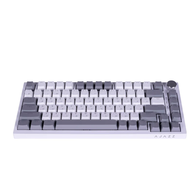 Игровая клавиатура проводная Ajazz AK820, White (AK820/Red/GW) 2