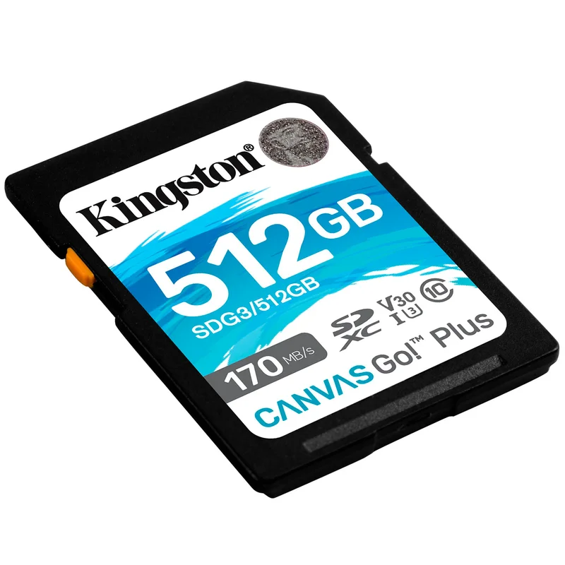 Карта памяти SD Kingston Canvas Go! Plus 512GB Class 10 UHS-I (SDG3/512GB) 2