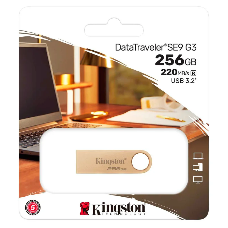 USB Флешка Kingston DataTraveler SE9 G3 256GB (DTSE9G3/256GB) 3