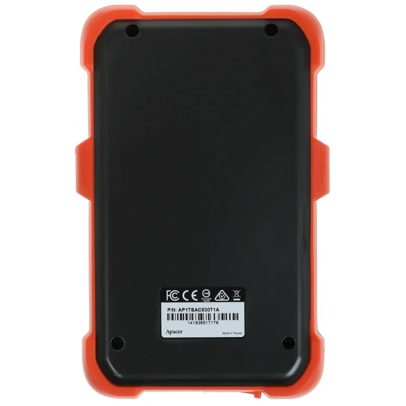 Внешний HDD 1TB 2.5" Apacer USB 3.1 Оранжевый ( AP1TBAC630T-1) 2