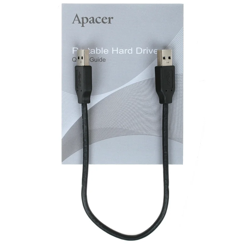 Внешний HDD 1TB 2.5" Apacer USB 3.1 Оранжевый ( AP1TBAC630T-1) 6