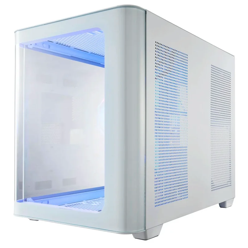 Кейс FSP S380 Mid Tower, window, white  mATX [S380-WA] 3