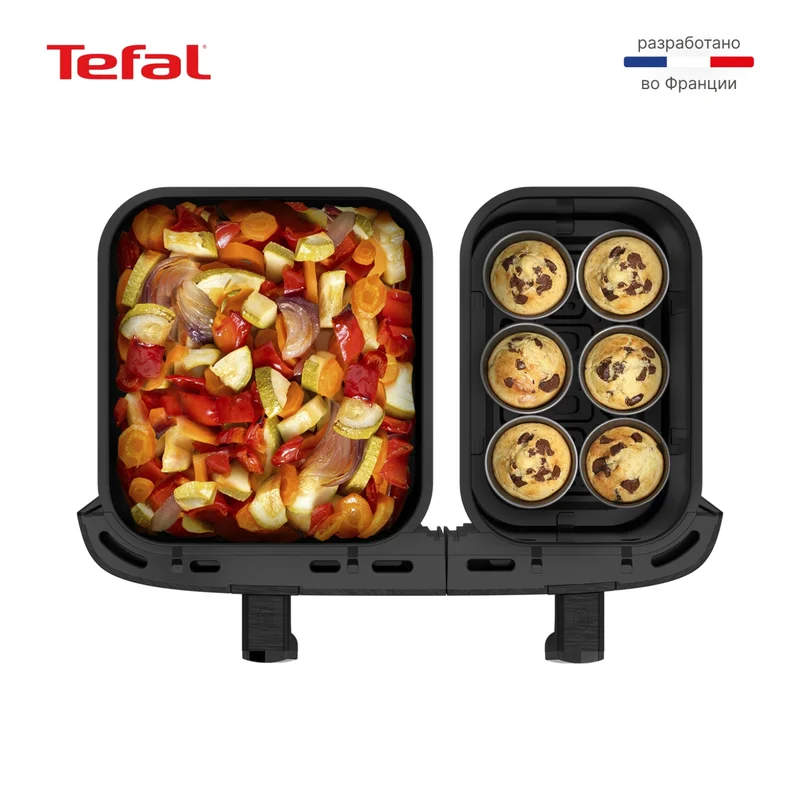 Аэрогриль Tefal Dual Easy Fry XXL EY-9428E0 12