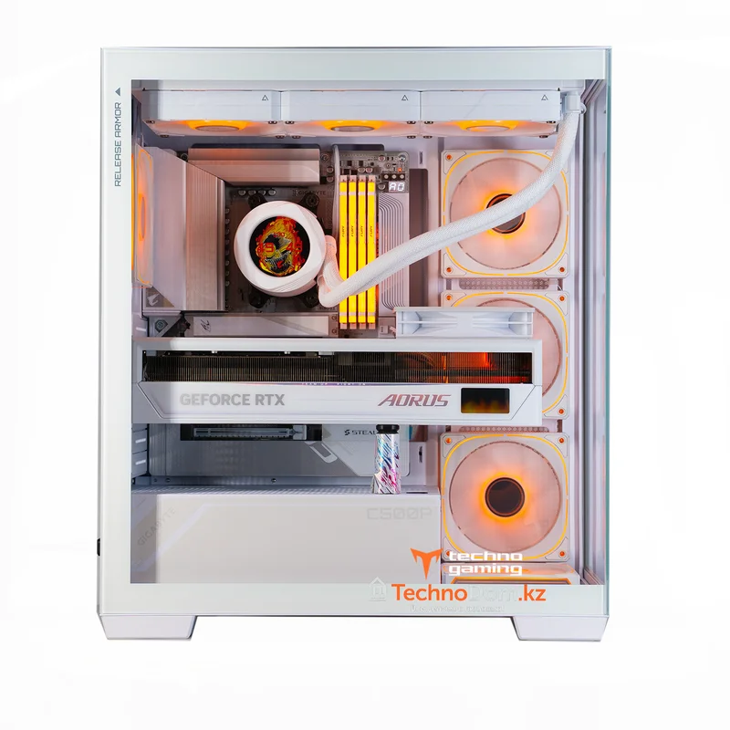 Игровой компьютер TechnoGaming 270(AR7-9800X3D/RTX5090 32GB/D5 64GB/SSD 3TB/X870 AORUS STEALTH ICE/C500P) 3