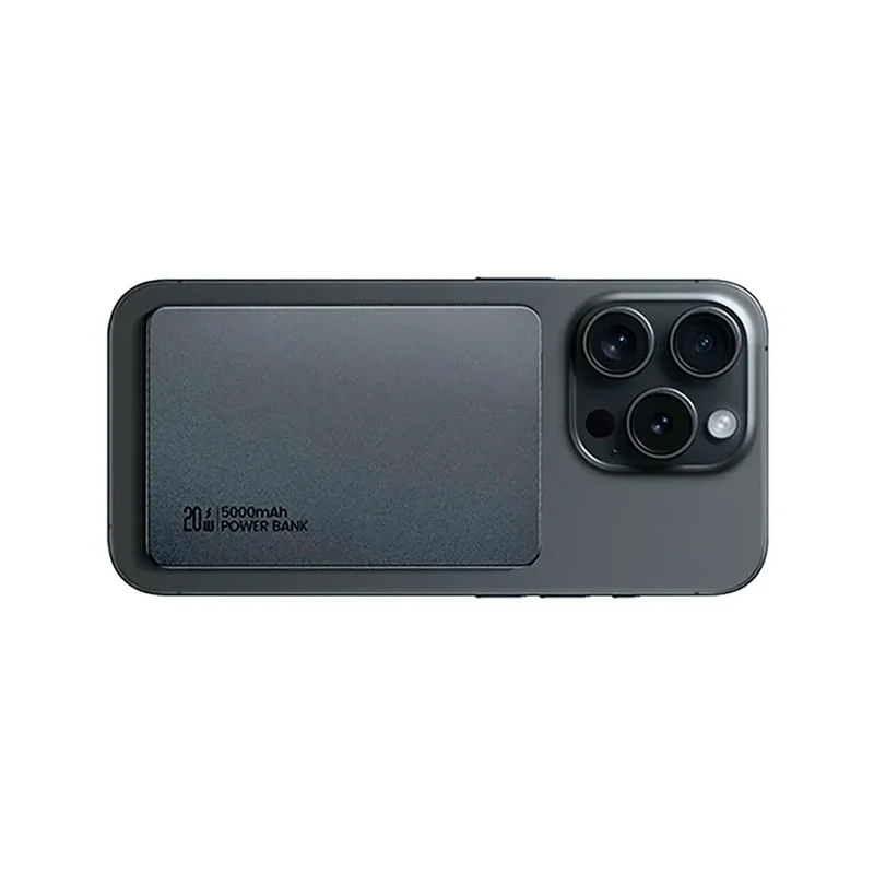 Портативное зарядное устройство USAMS 5000 mAh, SIlver (5KCD23102) 3