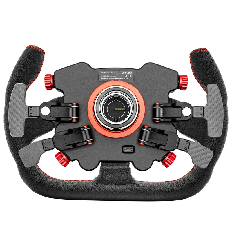 Игровой руль Simagic GT C, Лепестки переключения передач и сцепления (GTC-C(Leather)) 2