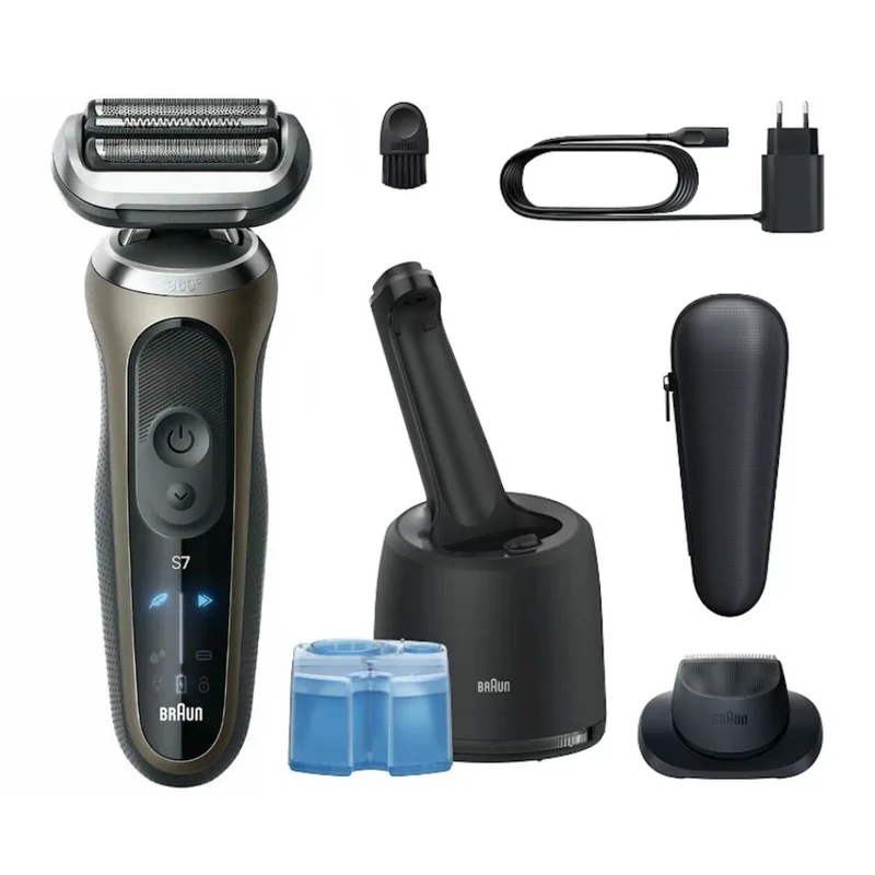 Бритва Braun Series 7 72-C7200cc, золотистая