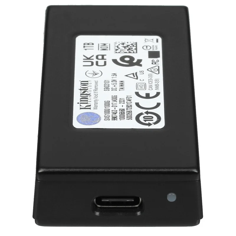Внешний SSD 1TB USB-A 3.2 Kingston (SXS1000/1000GA) 3