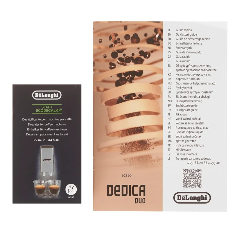 Кофеварка рожковая Delonghi EC-890.PK 9
