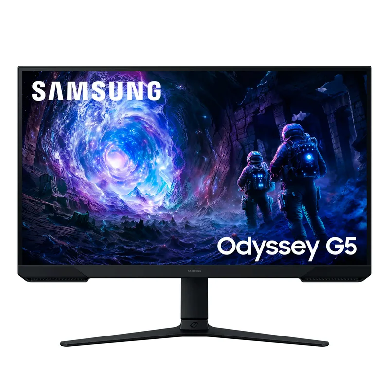 Монитор Игровой 27" Samsung Odyssey G5 LS27FG512EIXCI 2560x1440 16:9 VA 180ГЦ (2HDMI+DP) Black 16