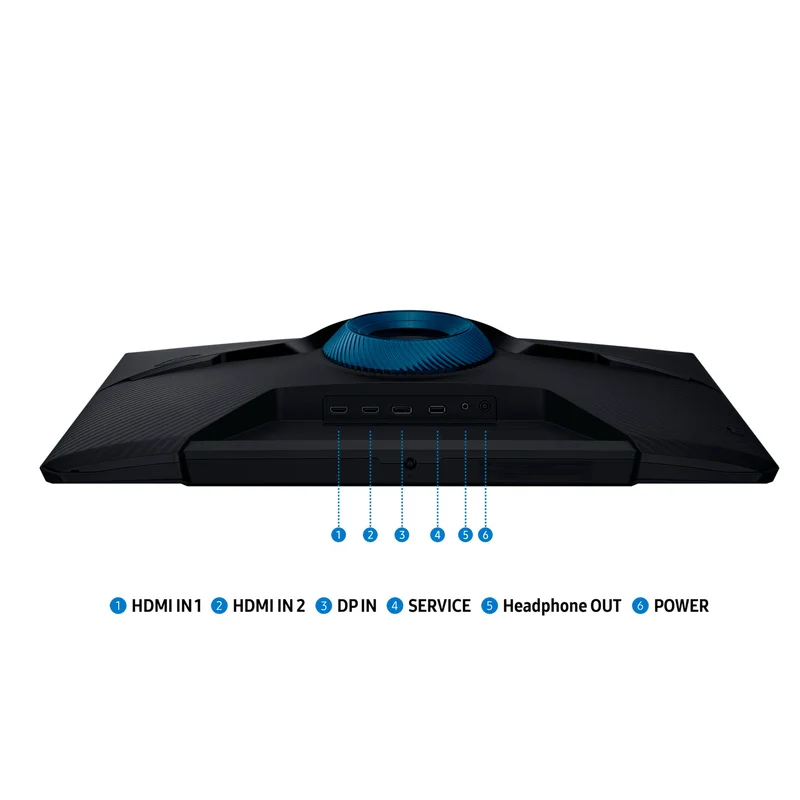 Монитор Игровой 32" Samsung Odyssey G5 LS32FG512EIXCI 2560x1440 16:9 VA 180ГЦ (2HDMI+DP) Black 15