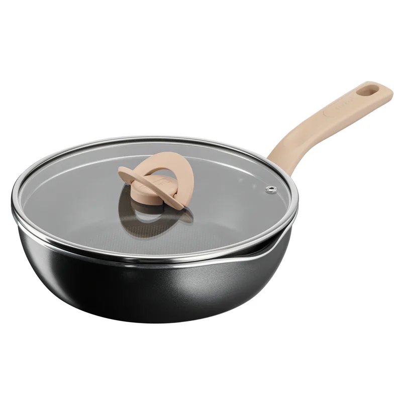 Сотейник 22см ст/кр черный One Pick Pot Pan Tefal G1662504
