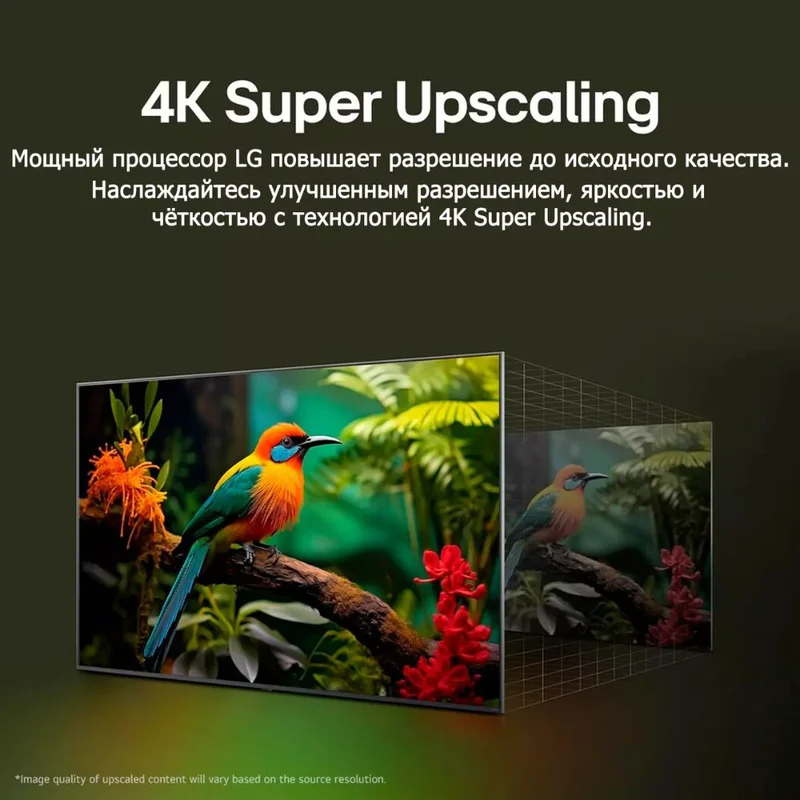 Телевизор LG 65" 65QNED70A6A QNED UHD Smart Black 8