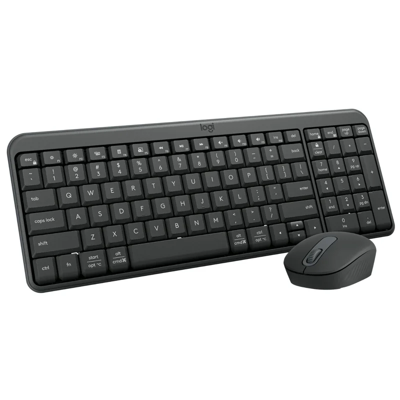 Клавиатура + Мышка беспроводные BT Logitech MK250, Graphite 3