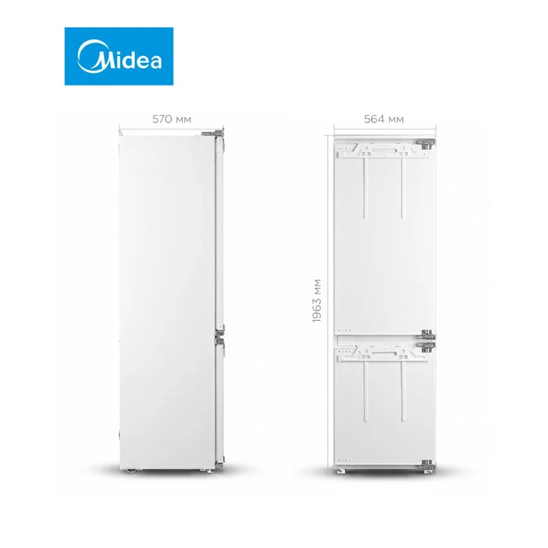 Встраиваемый холодильник Midea MDRE414FGE01 5