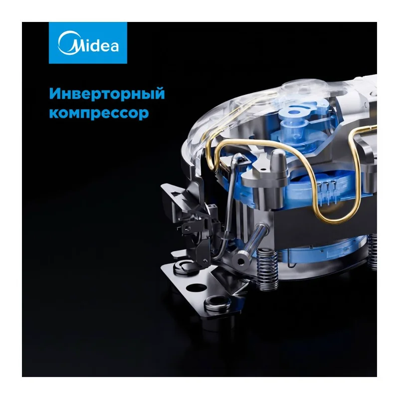 Встраиваемый холодильник Midea MDRE414FGE01 6
