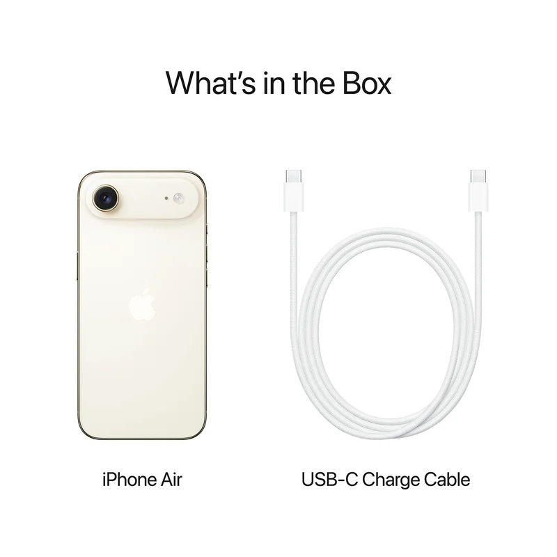 Смартфон Apple iPhone Air 12/256GB/6.5/48 Light Gold 5