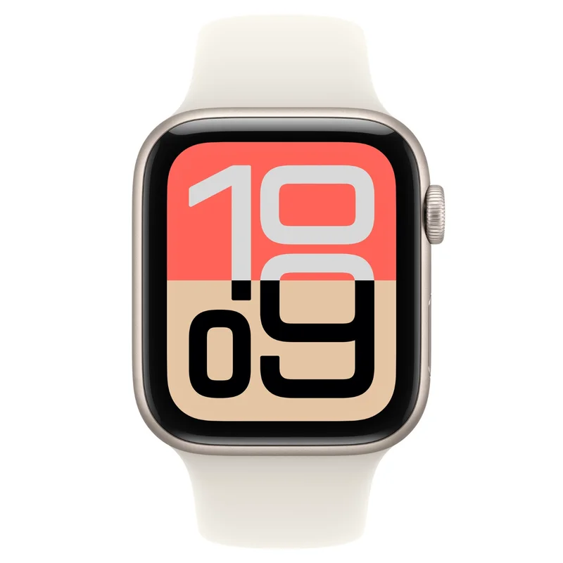 Смарт Часы Apple Watch SE 3 GPS 40mm Starlight Aluminium Case with Starlight Sport Band - S/M (MEH34RK/A) 2