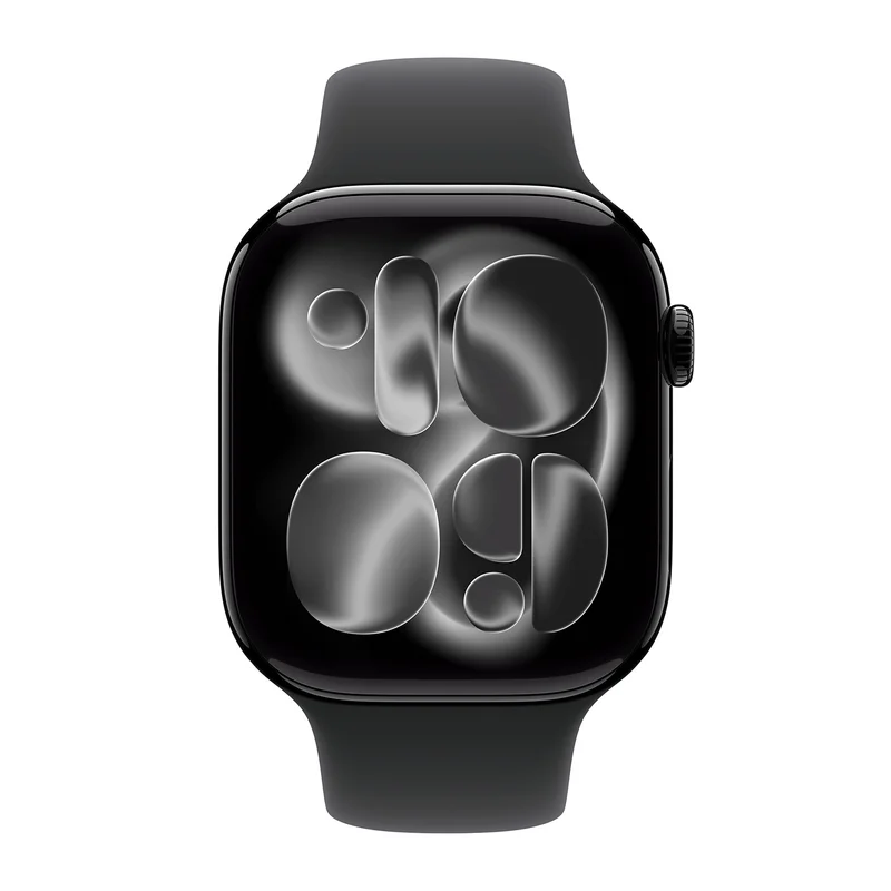 Смарт Часы Apple Watch Series 11 GPS 46mm Jet Black Aluminium Case with Black Sport Band - M/L (MEUX 2